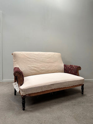 Mid 1800's sofa for re-upholstery