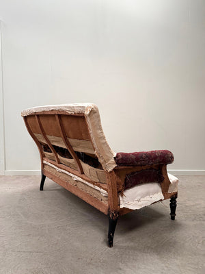 Mid 1800's sofa for re-upholstery