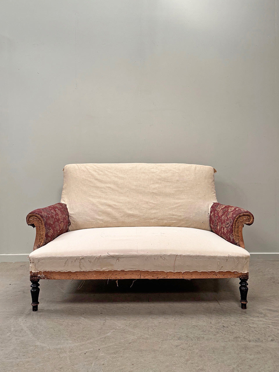 Mid 1800's sofa for re-upholstery