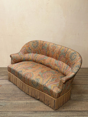 Paisley sofa 'as is'