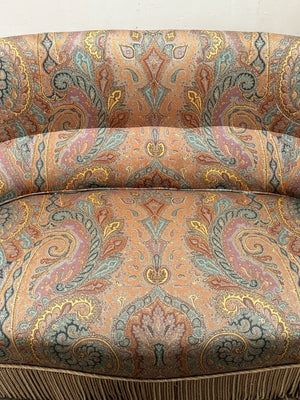 Paisley sofa 'as is'