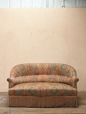 Paisley sofa 'as is'