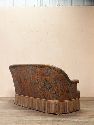 Paisley sofa 'as is'