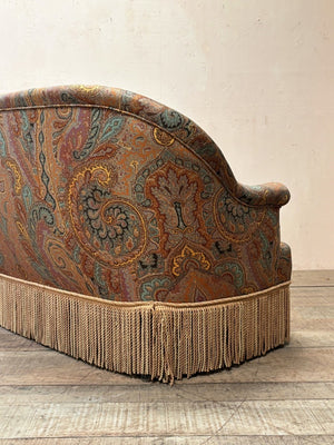 Paisley sofa 'as is'