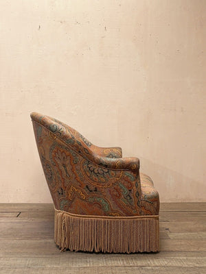 Paisley sofa 'as is'