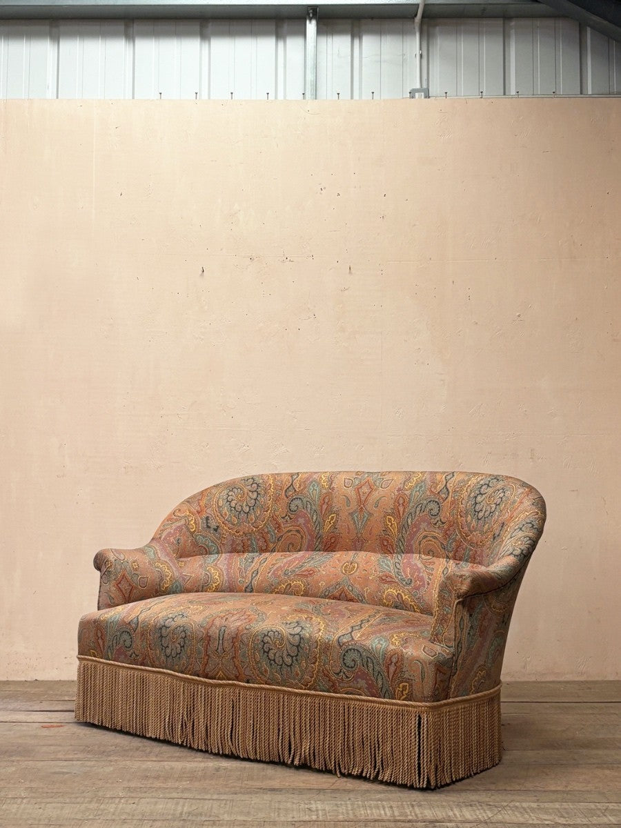 Paisley sofa 'as is'
