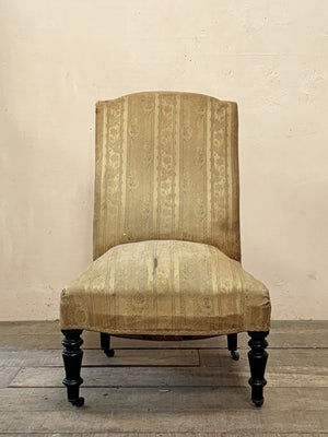 Chapeau slipper chair 'as is'