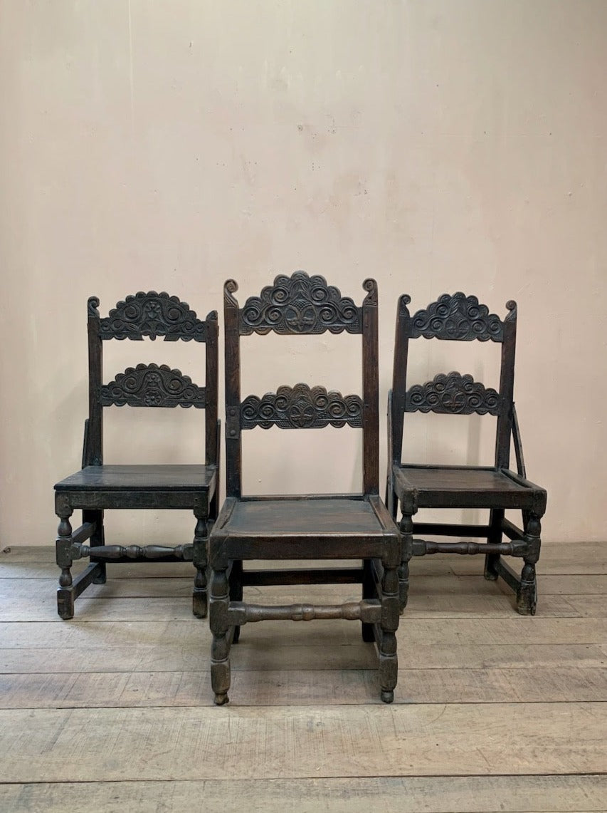 17th century occasional chairs (each)