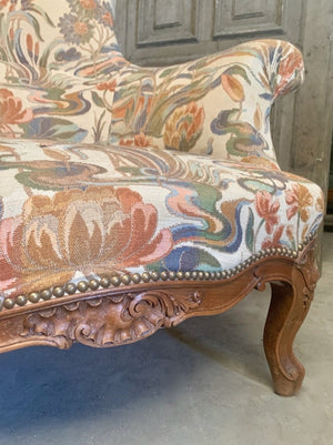 Pair of Louis Philippe armchairs 'as is'