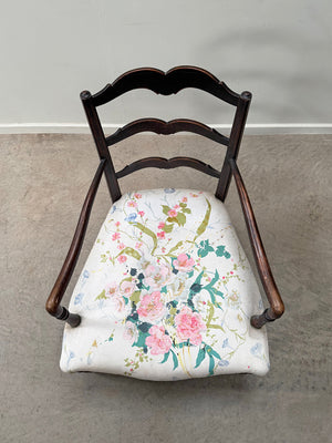 Large open arm chair