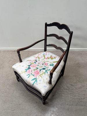 Large open arm chair