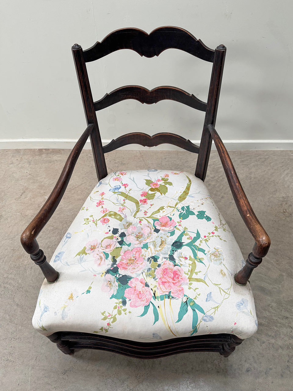 Large open arm chair