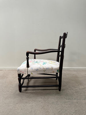 Large open arm chair