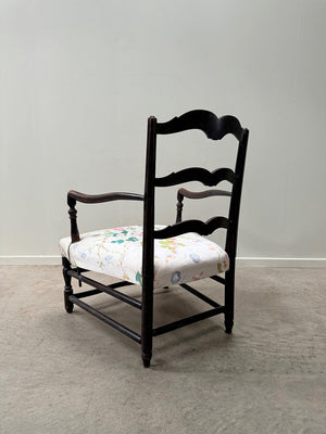 Large open arm chair