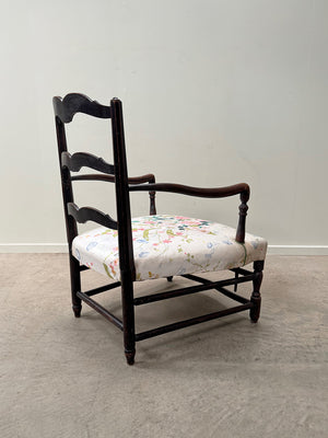 Large open arm chair