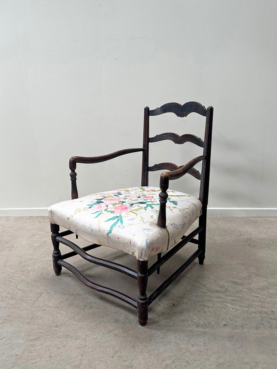 Large open arm chair