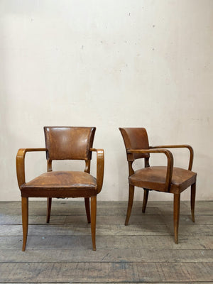 Pair of bridge chairs 'as is'