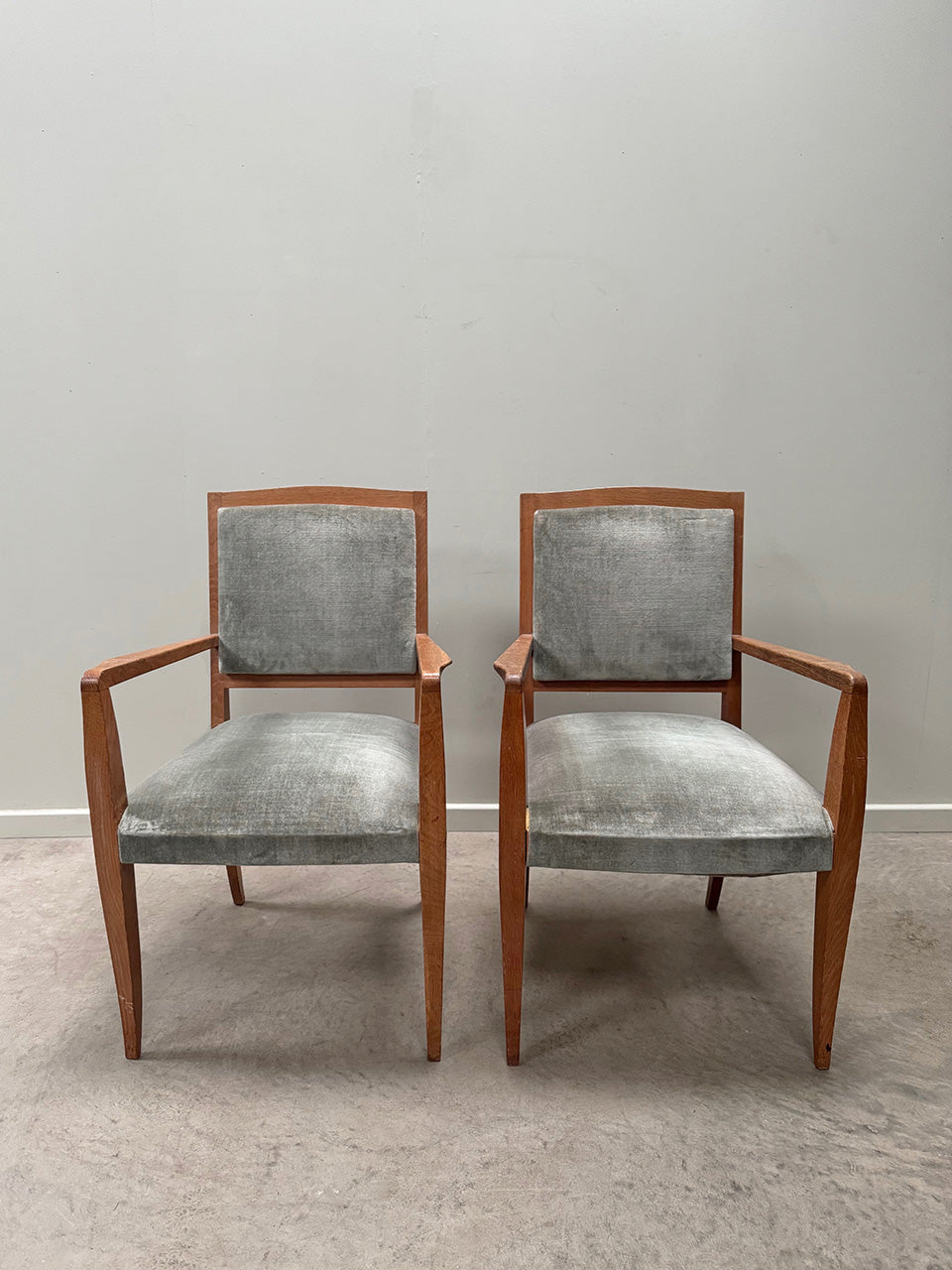 Pair of Scandinavian arm chairs