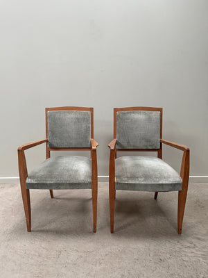 Pair of Scandinavian arm chairs