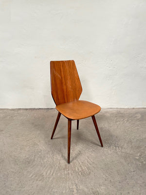 Set of mid-century dining chairs