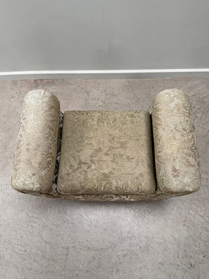 Upholstered stool with storage 'as is'