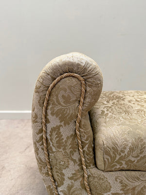 Upholstered stool with storage 'as is'