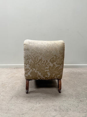 Upholstered stool with storage 'as is'