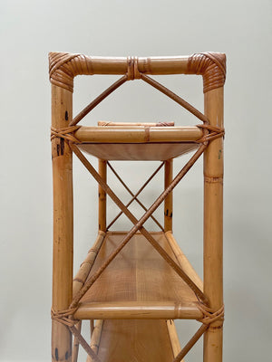 Cane bookshelf