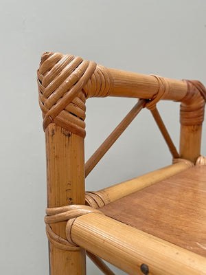 Cane bookshelf