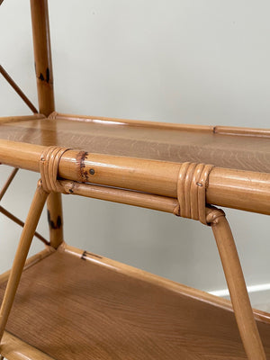 Cane bookshelf