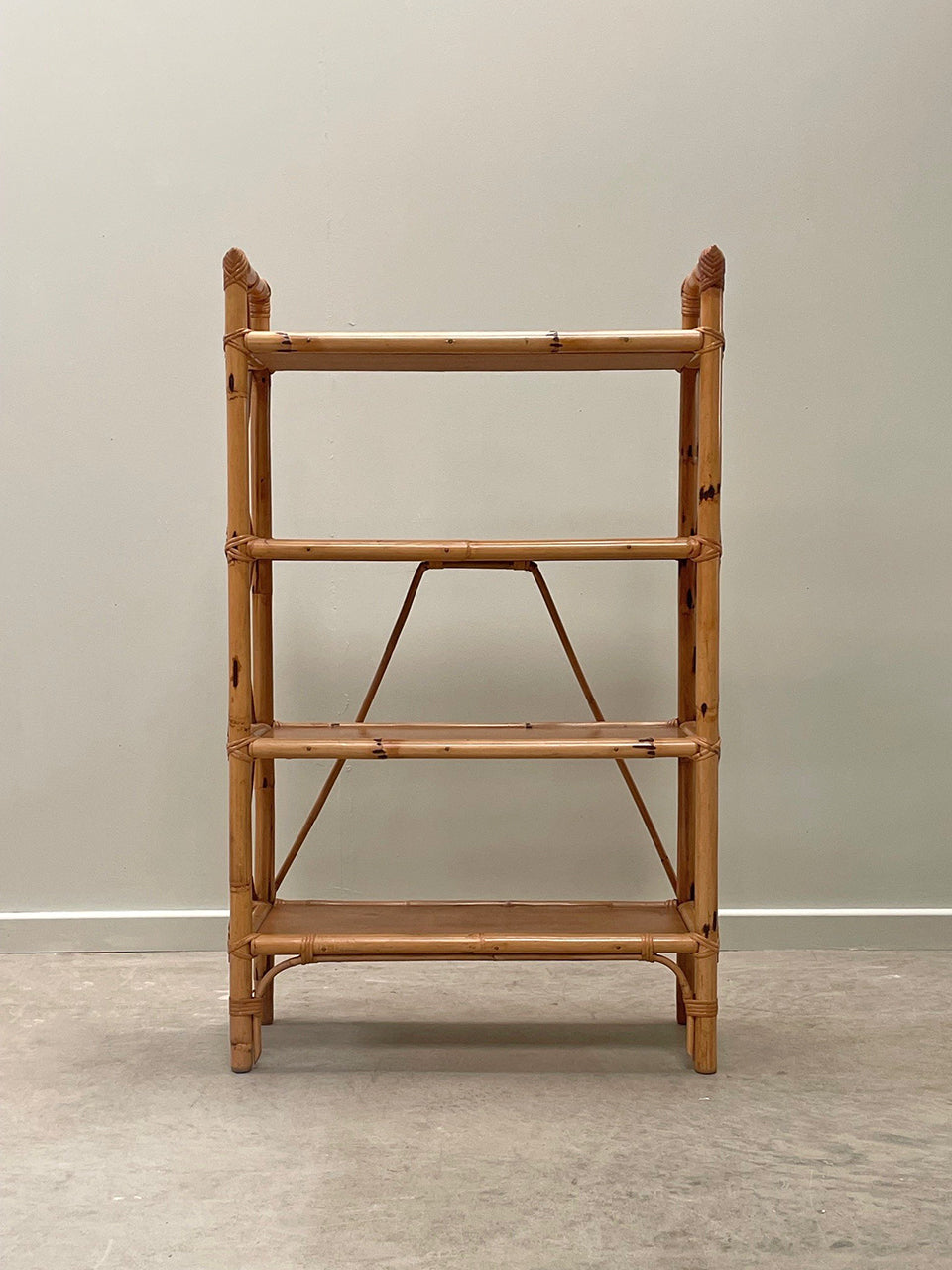 Cane bookshelf