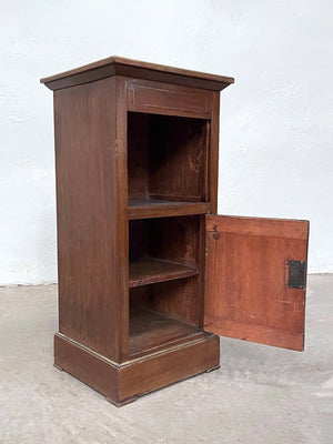 Marble top and brass inlay cupboard