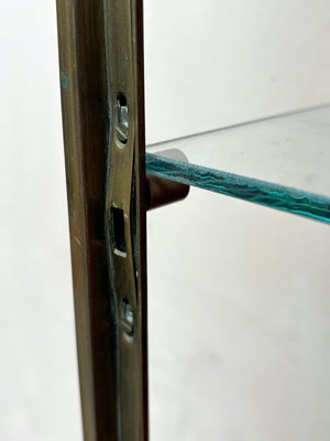 Brass vitrine