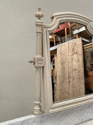 Louis XVI marble top dressing table