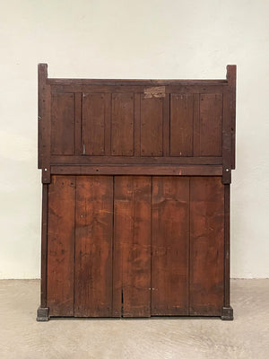 Edwardian hall cabinet