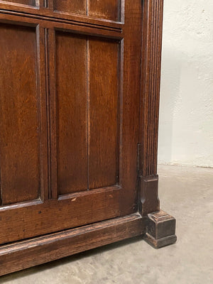 Edwardian hall cabinet