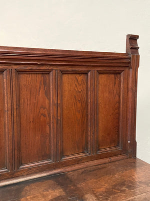 Edwardian hall cabinet