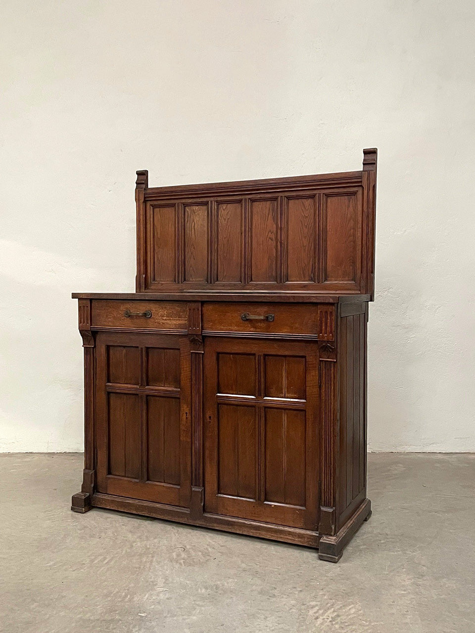 Edwardian hall cabinet