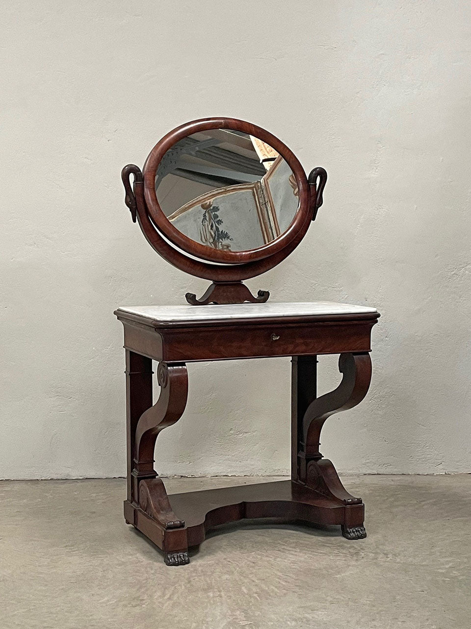 Empire period dressing table