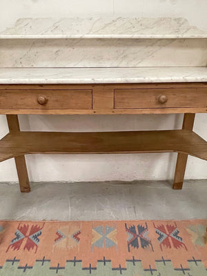 1800's faux bamboo washstand