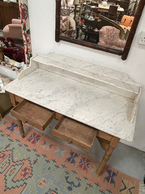 1800's faux bamboo washstand