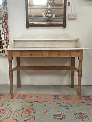 1800's faux bamboo washstand