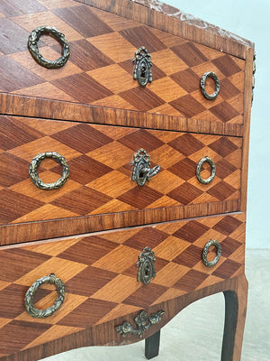 Harlequin chest of drawers