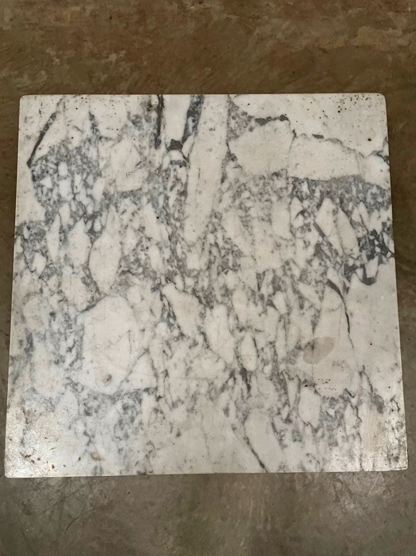 Marble and brass cabinet