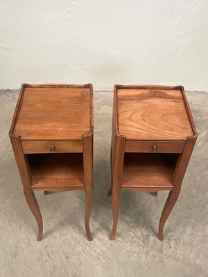 Pair of petite bedsides