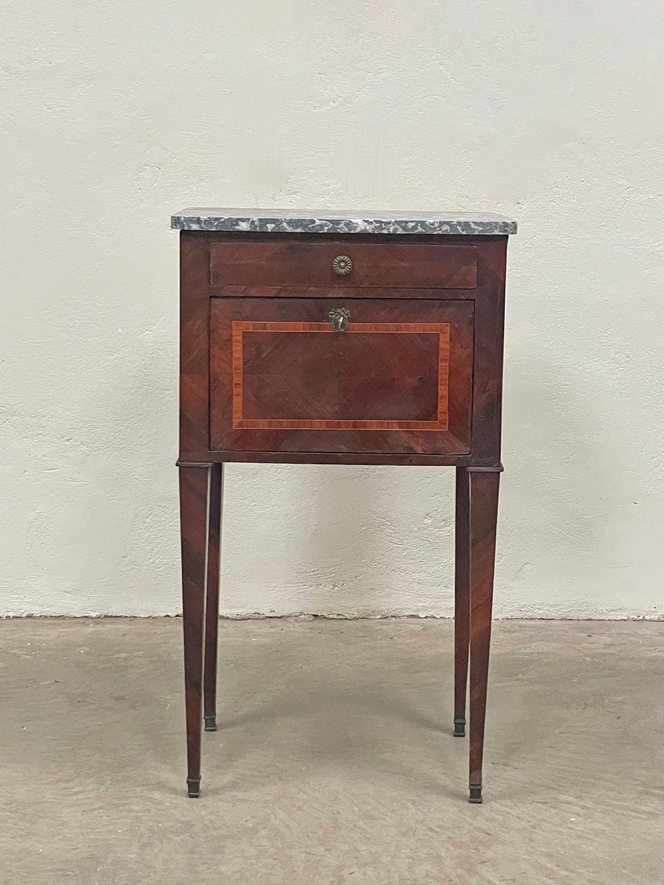 Marble top cupboard