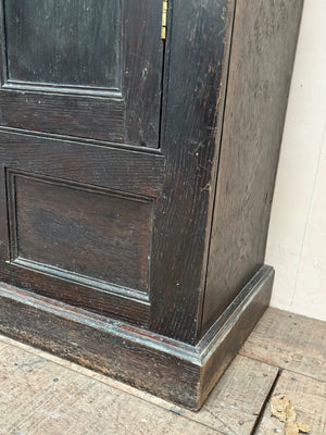 Oak hall cupboard