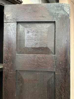 Oak hall cupboard