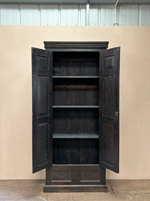 Oak hall cupboard