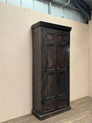 Oak hall cupboard